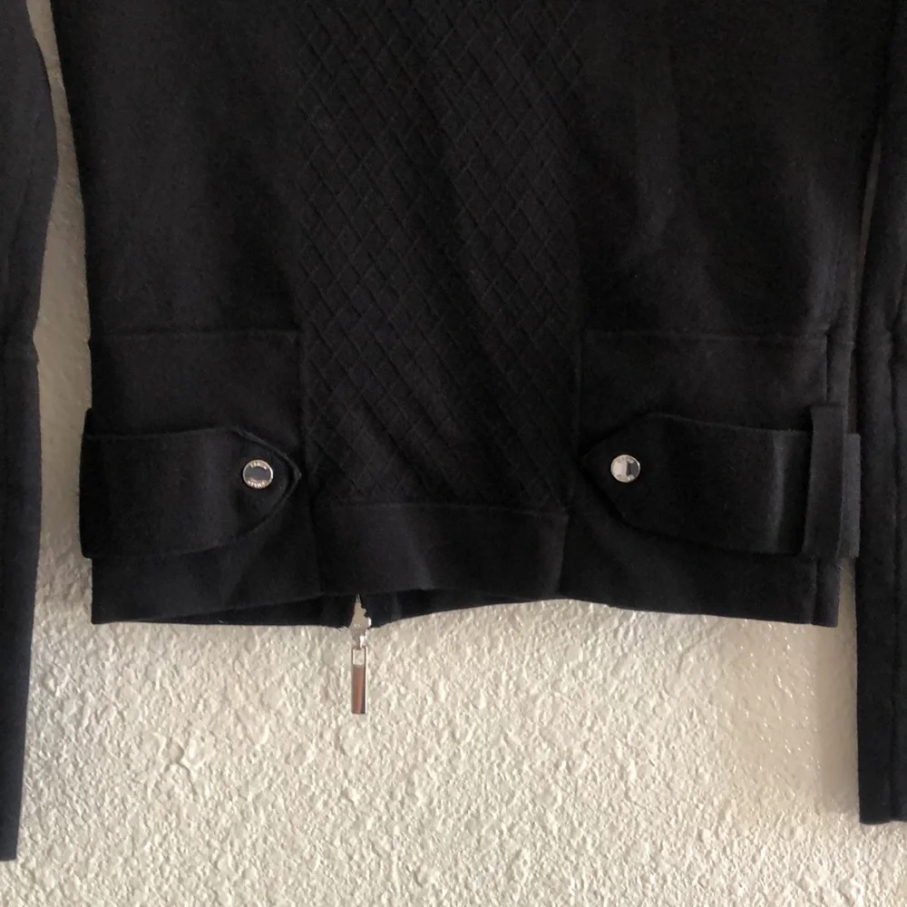 KAREN MILLEN ENGLAND BLACK JACKET/PREOWNED - Picture 15 of 17